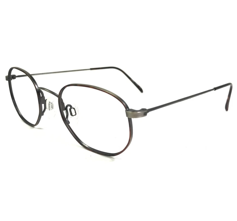 Monturas de gafas Flexon flexibles vintage 132 ámbar/estaño tortuga 48-20-140 Foto 4 de 4