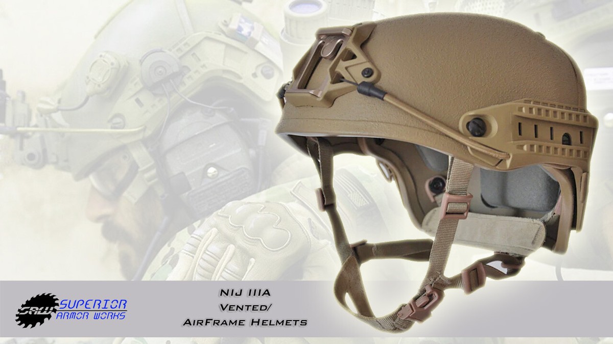 Airframe Helmet エアフレームヘルメット（実物） Crye Precision AirFrame™ Helmet - Tactical Night Vision Company