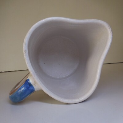 DESIMONE 陶器 64/19 イタリア製 N23.183 Terracotta Pottery Enamel Desimone Italy 64/6 Modern Art