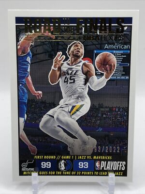 Donovan Mitchell 2022-23 Panini Hoops Road To The Finals /2022 Jazz