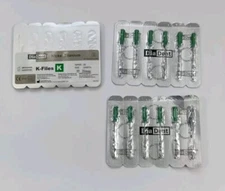 Endodontic SS K-files 21mm 35 Length Taper .02 DiaDent  17 File Lot