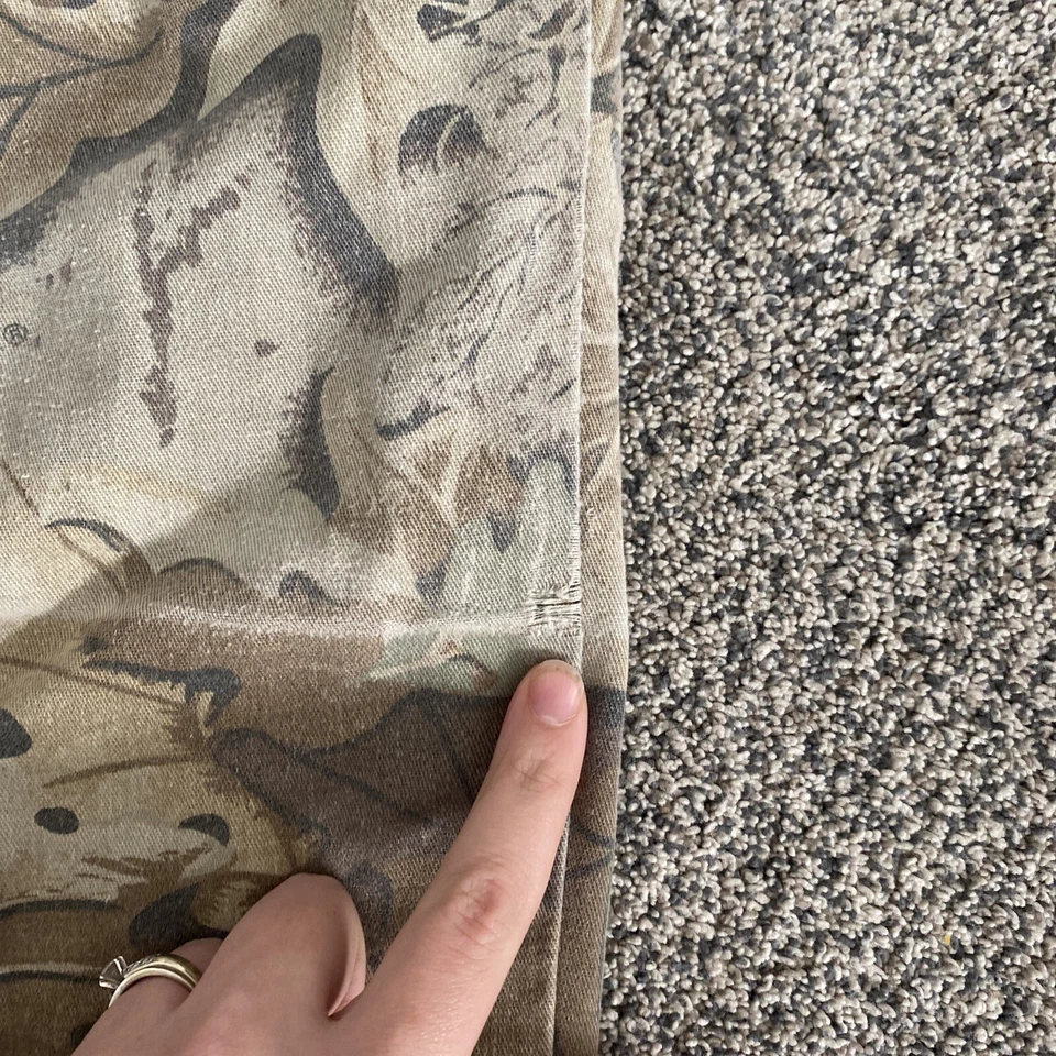 Mono Pelirroja De Colección Hecho en EE. UU. Juvenil Grande Camuflaje Exterior Senderismo Pesca Caza Foto 4 de 4