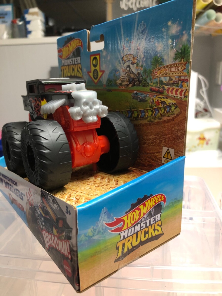 Hot Wheels Monster Trucks Roarin' Wreckers - Boneshaker