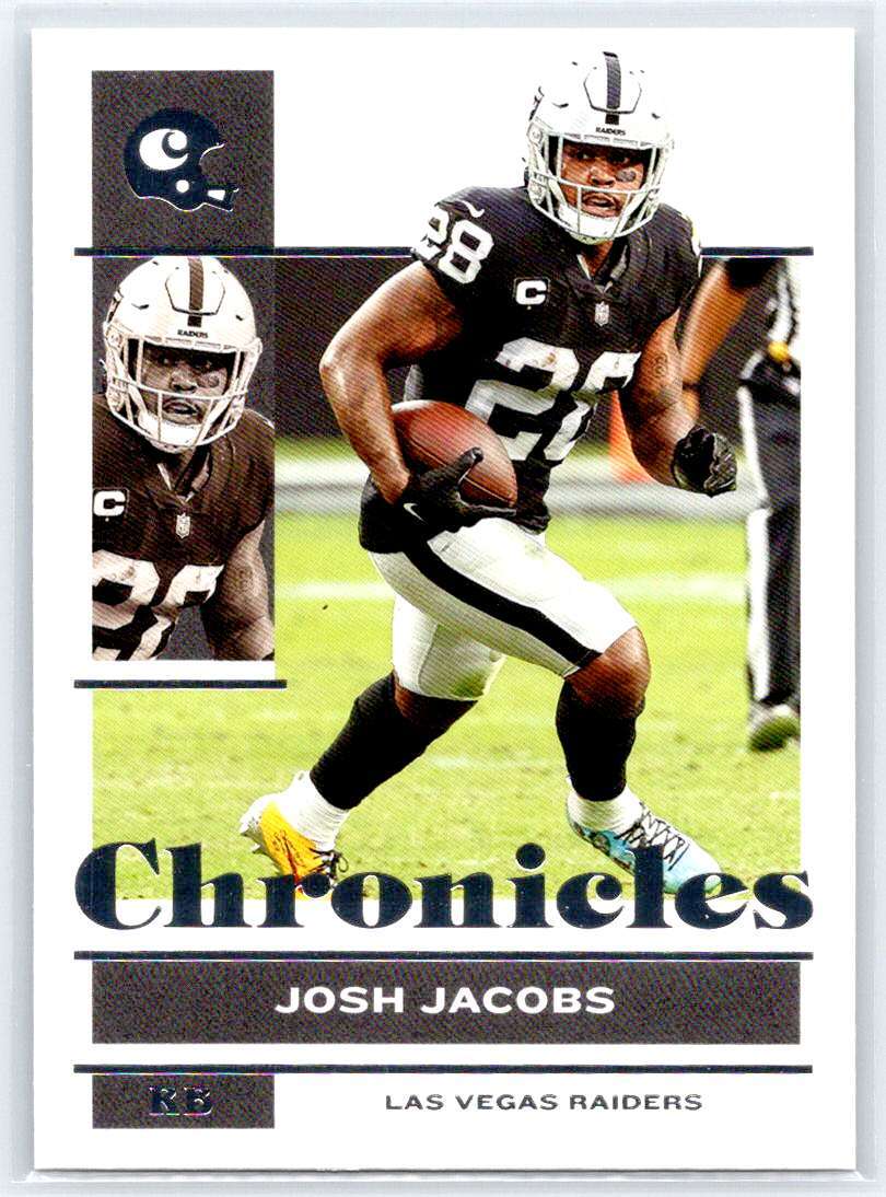 2021 Panini Chronicles #63 Josh Jacobs