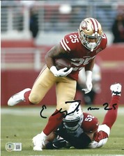 Elijah Mitchell San Francisco 49ers Signed 8x10 Photo Beckett