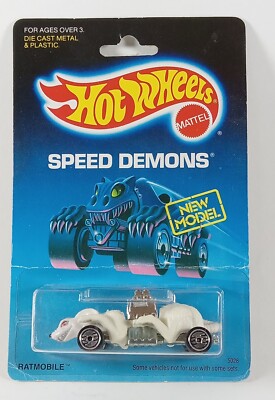 Hot Wheels Speed Demons New Model Rat Mobile #5028 1988