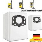 20x Vliesfilterbeutel für Kärcher WD4 WD5 WD6 P Premium 6.100 KWD4/5/6 SE 5.100