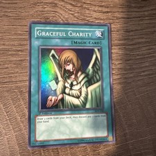 Yu-Gi-Oh Pegasus Starter Deck Graceful Charity SDP-040 1st Edition Holo Rare -LP