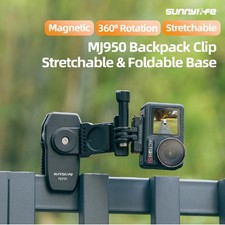 Magnetic Mount Clip For DJI Action 5 Pro Insta360 X5 Sports Camera Accessories