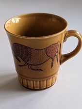 Royal Worcester Palissy Taurus Zodiac mugs set of 4