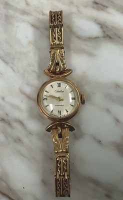 Slava Gold Watch Ladies 583k Collectible Vintage from 1960-1980
