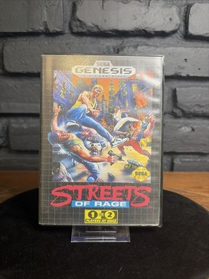 Streets of Rage (Sega Genesis, 1991) Cib W/Manual Tested Working