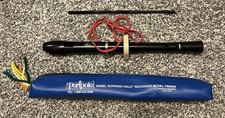 Paripole Angel Soprano Halo Recorder PB6000 Black Plastic Baroque Fingering Case