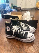 BRAND NEW Converse Chuck Taylor All Star High Top Black Kids Sneakers Size 4 US