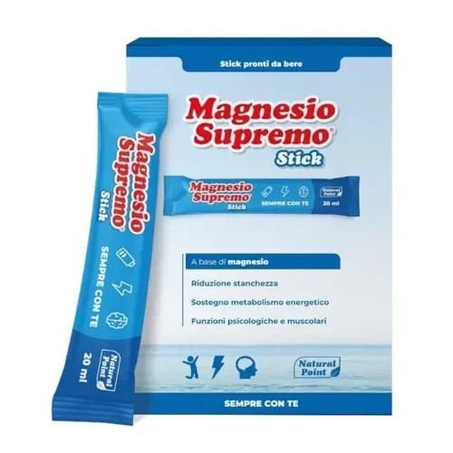 Magnesio supremo 20 stick da 20 ml Natural Point PROMO LIMITATA