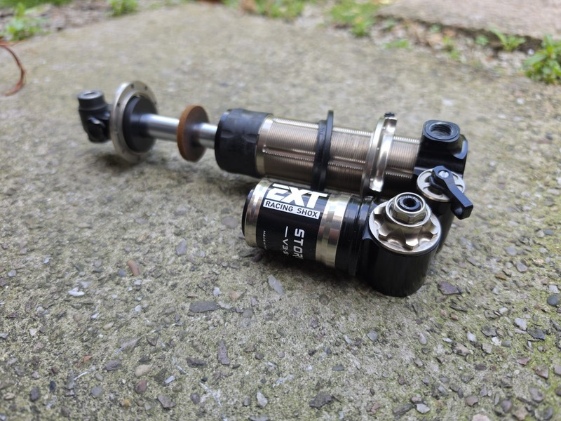 EXT Storia V3 Rear Shock Absorber 205 x 65 Trunnion Coil Shock