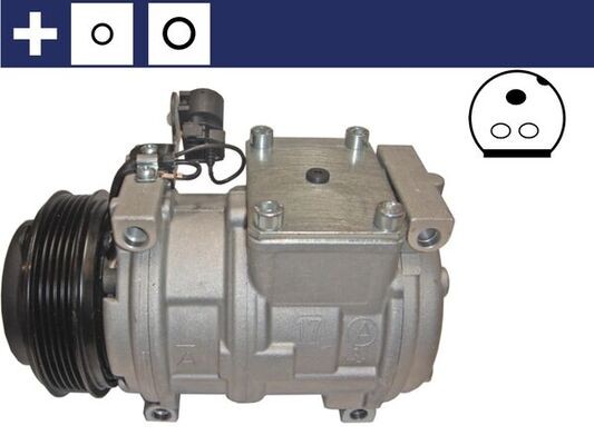 Klimakompressor FÜR BMW 3 Coupe (E36), BMW 5 (E34) - Mahle ACP 818 000S-image