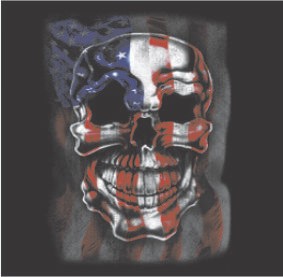 ALTRA S to 2XL 3XL SAY CHEESE Scheletro Teschio Bandiera Divertente Umorismo Divertente Adulto