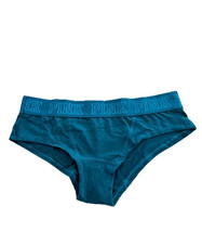 Victoria's Secret PINK Logo Hipster Panty Teal