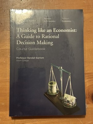Great Courses: Thinking Like an Economist -- FACTORY-SEALED NEW DVDs + Guidebook