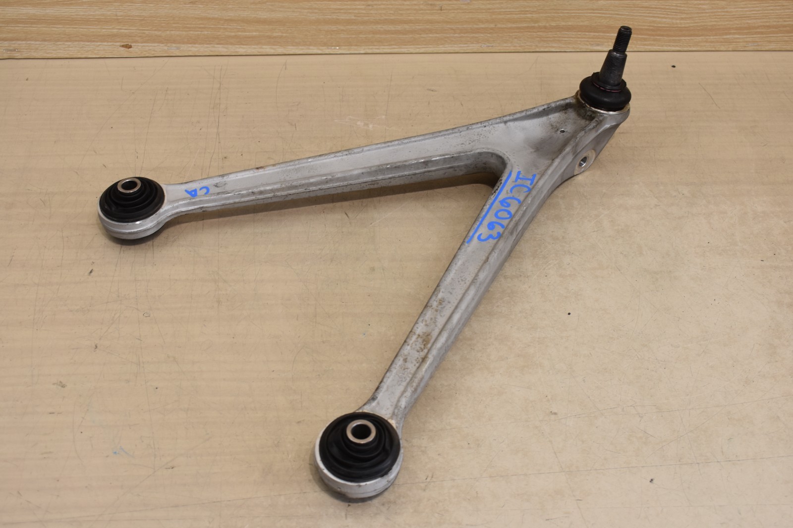 04-06 PORSCHE CARRERA GT FRONT SUSPENSION LOWER CONTROL ARM GENUINE 98034115300