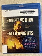 The Alto Knights Blu-ray, 2005 Robert De Niro Crime Drama Ex-Library