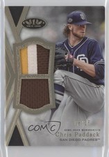 2020 Topps Tier One Relics 6/25 Chris Paddack #T1DR-CP Dual Patch 03rx