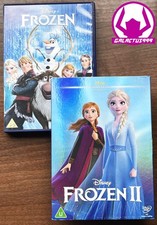FROZEN 1 & 2 DVD BUNDLE Disney Animation