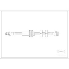 Flexible de frein Alfa Romeo 2000