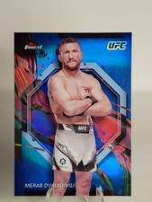 2024 Topps Finest UFC Merab Dvalishvili Blue Refractor /200