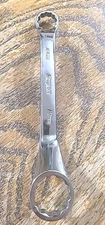 Snap-on Tools USA Made NOS Metric 16mm 19mm 12PT 60° Offset Box Wrench XSOM1619