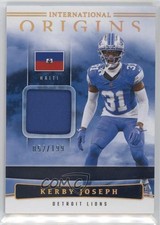 2025 Panini Origins International Origins 52/199 Kerby Joseph #IO-KJH 1b3x