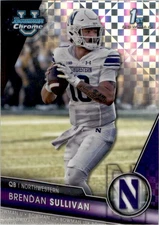 Brendan Sullivan 2023 Bowman University Chrome X-Fractors RC #197 Northwestern