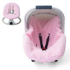 Winter Baby Car Seat Cover, Infant Car Seat Liner with Plush Fleece, Infant I...