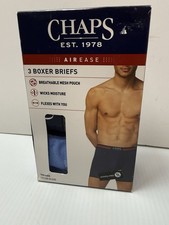 Chaps Air Ease 4 Moisture Wicking Boxers Assort Colors Size S 28  -30  Waist  R1