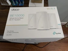 TP-Link Deco BE63 (BE10000) Wi-fi 7 Mesh System 3 Pack - White