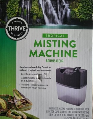 NEW THRIVE Tropical Misting Machine 26.8 Fl. Oz 794ml