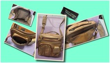 Vintage Colombian Leather Messenger Bag   Gen...
