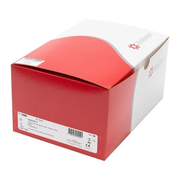 Hollister Conform 2 (MPN 25860) sacche per ileostomia D 55 mm - 30 pz. - Immagine 2 di 2