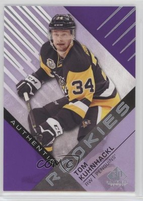 2016-17 SP Game Used Authentic Rookies Purple Tom Kuhnhackl #193 Rookie RC 7l6