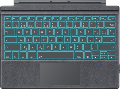 Bluetooth Tastatur für Microsoft Surface Pro 7 Plus/Pro 7/ Pro 6/5/ 4/3 QWERTY