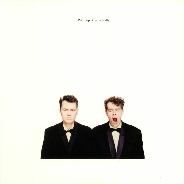 PET SHOP BOYS - Actually (2018 remastered) - Vinyl (180 gram vinyl LP)