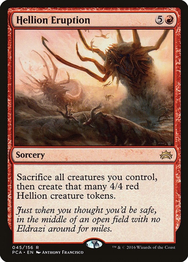 Hellion Eruption #45 (LP) Planechase Anthology (PCA) MTG