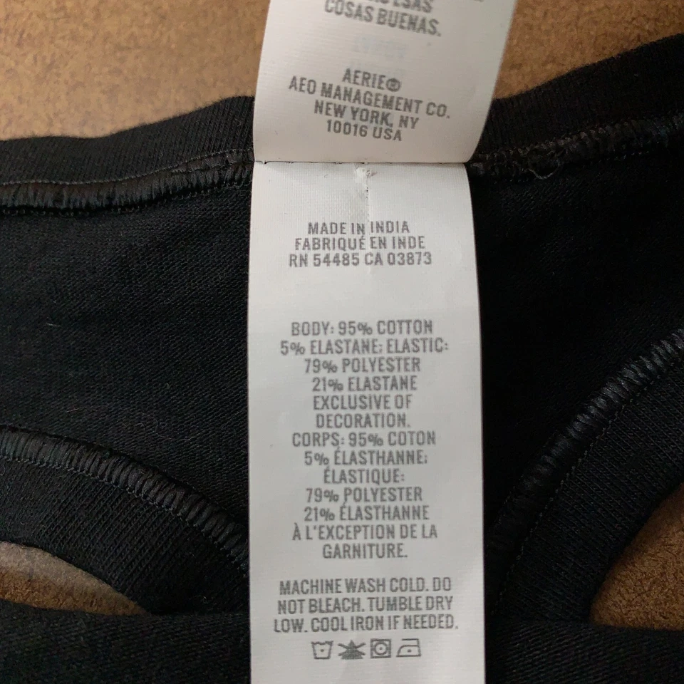 Panty Tanga Aerie Mujer Talla Mediana Negro Verde 3 Piezas Nuevo Foto 3 de 4