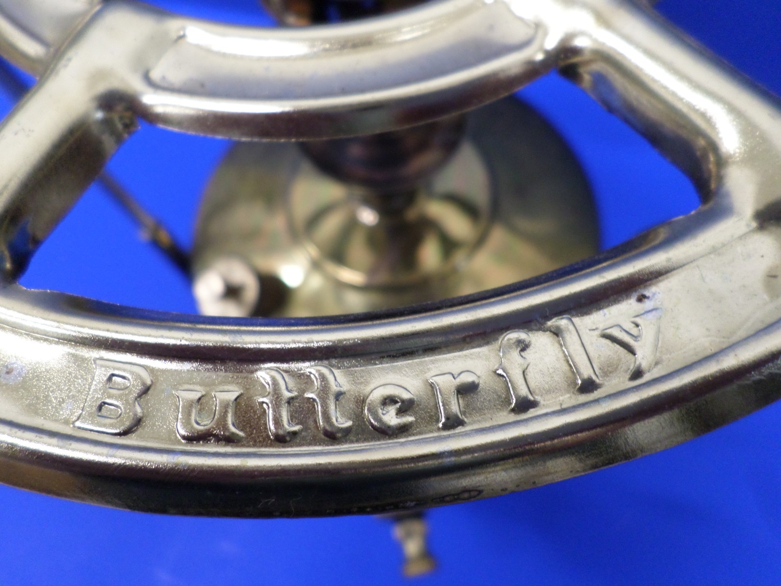 Vintage Butterfly No. 2412 Kerosene Brass Pressure Stove