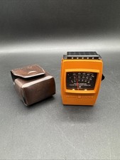 GE GENERAL ELECTRIC FOOTCANDLES Triple-Range Light Meter 214  Case