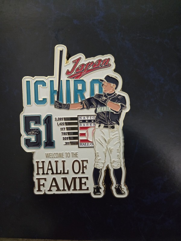 Little League Pin Ichiro Hall Of Fame Huge! LLWS