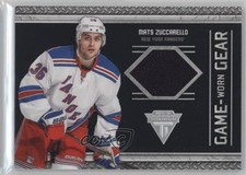 2011-12 Panini Titanium Game-Worn Gear Mats Zuccarello #50 0gg