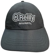 O’Reilly Auto Parts Black Adjustable Baseball Cap Hat Ventilated Mesh Sides