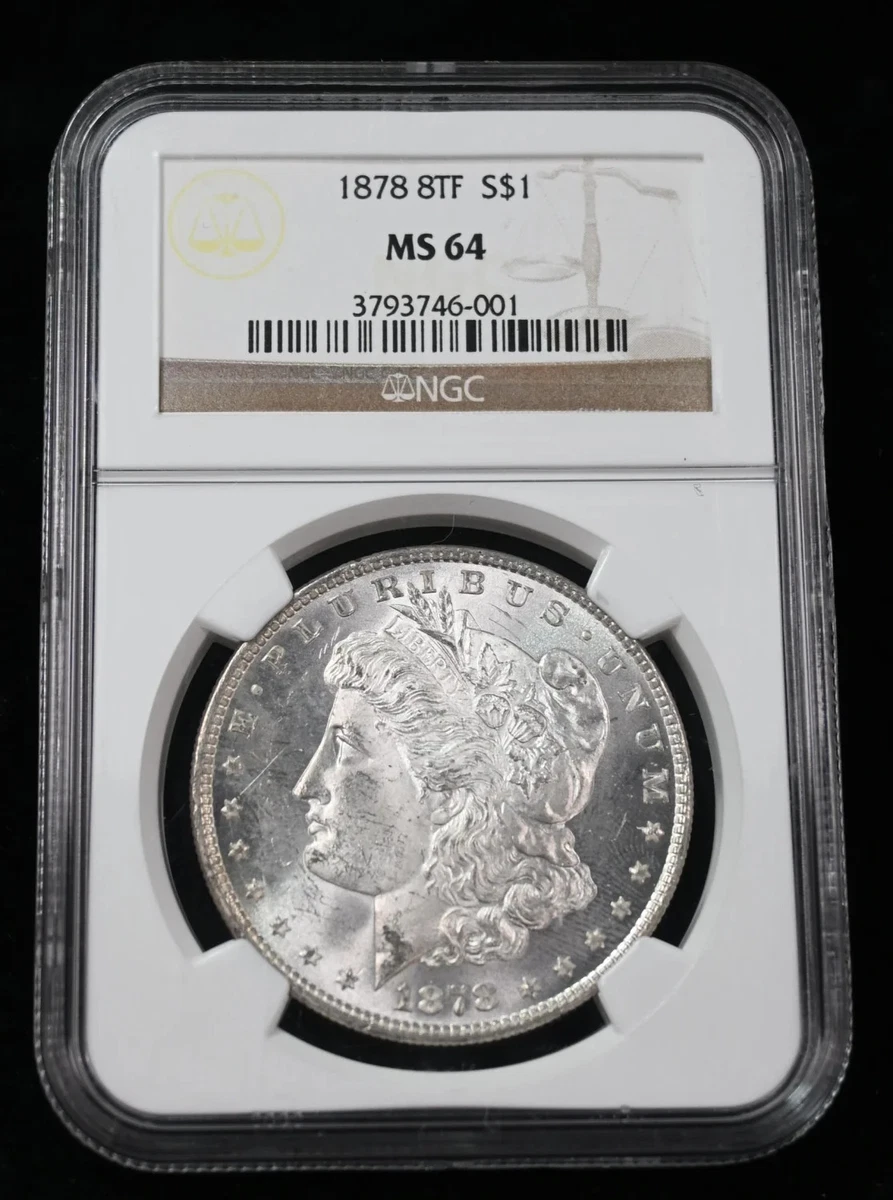 1878 MS 64 Grade Morgan US Dollars for sale | eBay